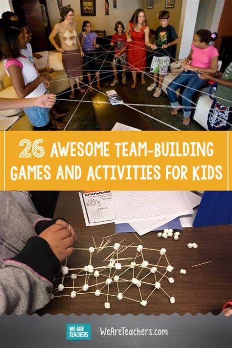 team building games and activities